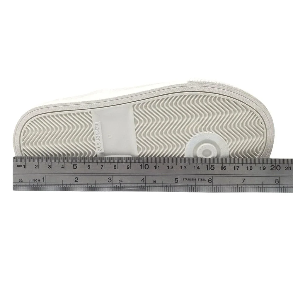 Carters Penny Little Boys Slip-On Casual Sneakers Size 12 Brown Black White